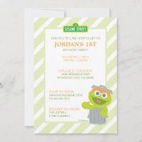 Sesame Street Oscar the Grouch Baby Birthday