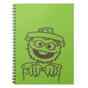 Sesame Street Oscar the Grouch Bright Notebook