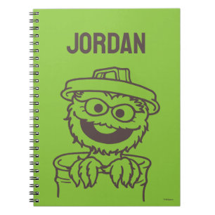 Sesame Street Oscar the Grouch Bright Notebook