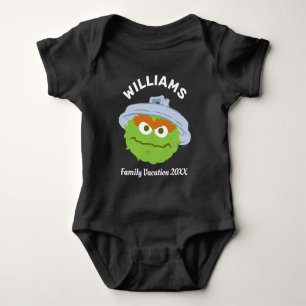Sesame Street   Oscar the Grouch Family Vacation Baby Bodysuit