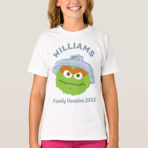 Sesame Street Oscar the Grouch Family Vacation T-Shirt