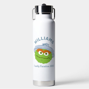 Sesame Street   Oscar the Grouch Family Vacation Water Bottle