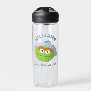 Sesame Street Oscar the Grouch Family Vacation Water Bottle