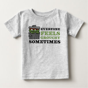 Sesame Street   Oscar the Grouch Feels Grouchy Baby T-Shirt