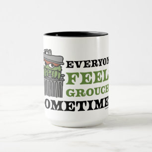 Sesame Street Oscar the Grouch Feels Grouchy Mug