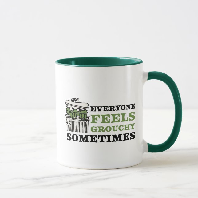 Sesame Street | Oscar the Grouch Feels Grouchy Mug (Right)