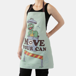 Sesame Street Oscar the Grouch Move Your Can Apron