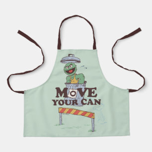 Sesame Street Oscar the Grouch Move Your Can Apron