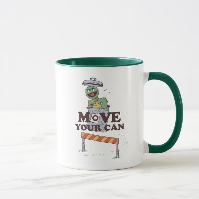 Sesame Street | Oscar the Grouch Move Your Can Mug (Right)