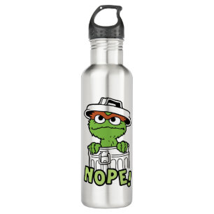 Sesame Street   Oscar the Grouch Nope! 710 Ml Water Bottle
