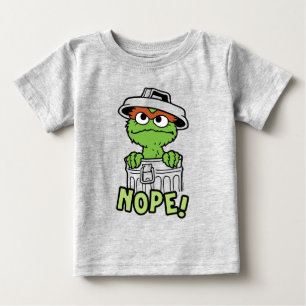 Sesame Street Oscar the Grouch Nope! Baby T-Shirt