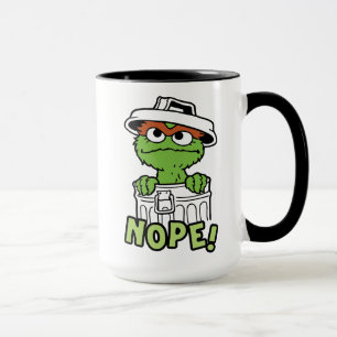 Sesame Street Oscar the Grouch Nope! Mug