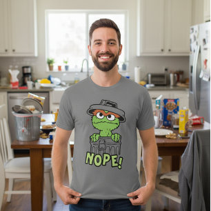 Sesame Street Oscar the Grouch Nope! T-Shirt