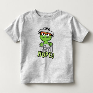 Sesame Street Oscar the Grouch Nope! Toddler T-Shirt