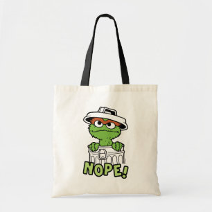 Sesame Street   Oscar the Grouch Nope! Tote Bag