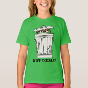 Sesame Street   Oscar the Grouch Not Today! T-Shirt