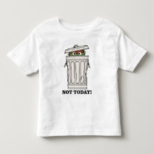 Sesame Street Oscar the Grouch Not Today! Toddler T-Shirt