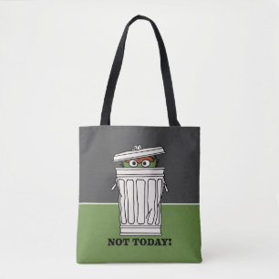 Sesame Street   Oscar the Grouch Not Today! Tote Bag