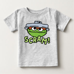 Sesame Street   Oscar the Grouch Scram! Baby T-Shirt