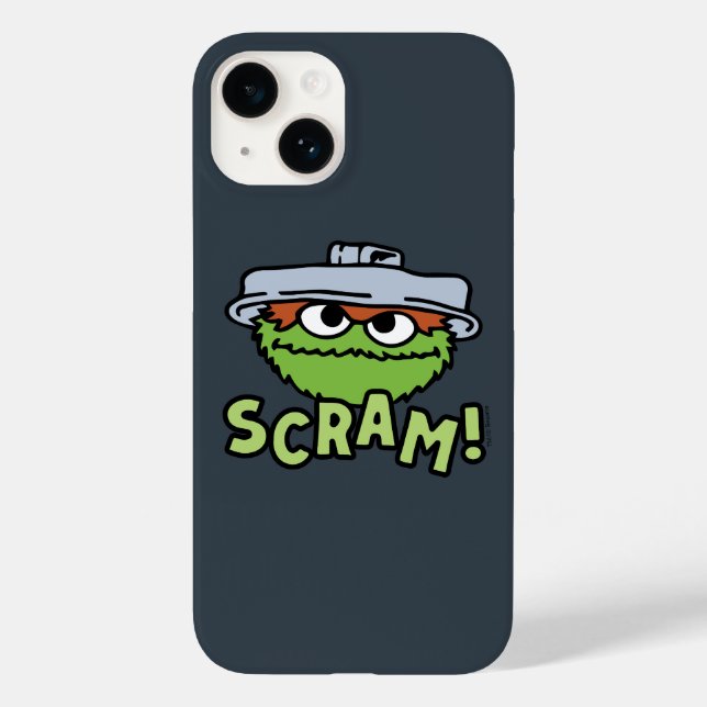 Sesame Street | Oscar the Grouch Scram! Case-Mate iPhone Case (Back)