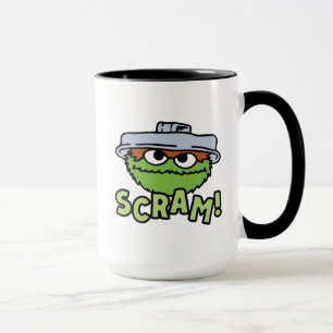 Sesame Street Oscar the Grouch Scram! Mug