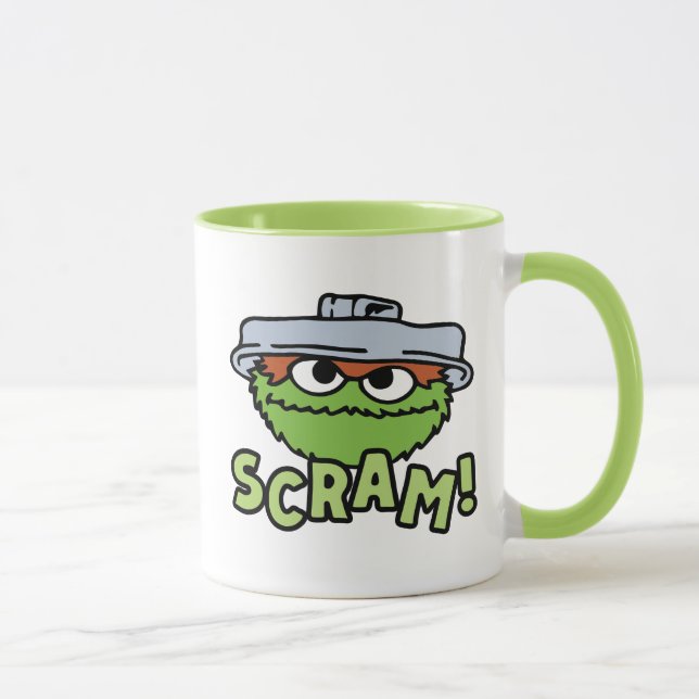 Sesame Street | Oscar the Grouch Scram! Mug (Right)