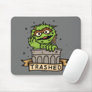 Sesame Street   Oscar the Grouch Trashed Mouse Mat
