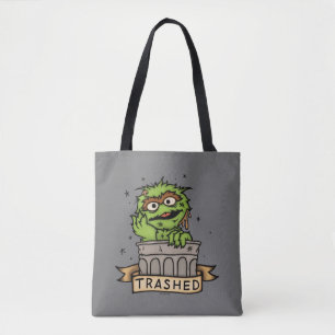 Sesame Street   Oscar the Grouch Trashed Tote Bag