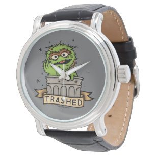 Sesame Street   Oscar the Grouch Trashed Watch