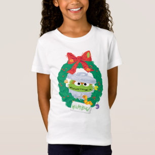 Sesame Street Oscar the Grouch Wreath T-Shirt
