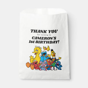 Sesame Street Pals 1st Birthday - Thank You Favour Bags
