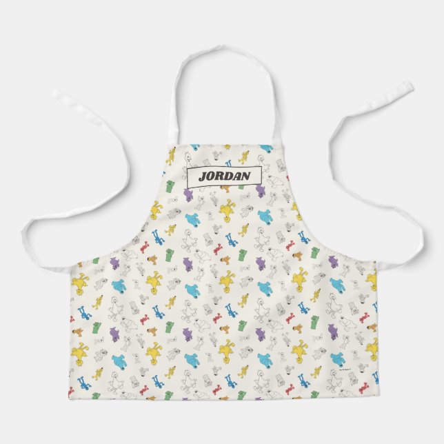Sesame Street Pals |  | Add Your Name Apron (Front)