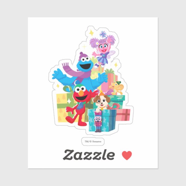 Sesame Street Pals and Presents (Sheet)