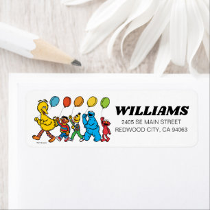 Sesame Street Pals Balloons Birthday