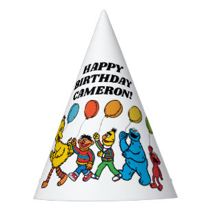 Sesame Street Pals Balloons Birthday  Party Hat