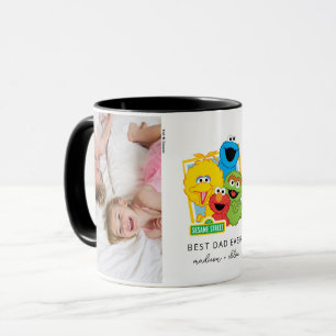 Sesame Street Pals Best Dad - Photo Mug
