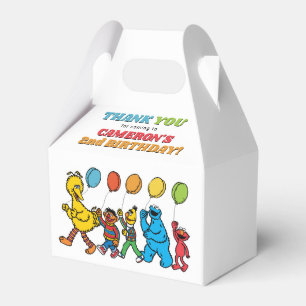 Sesame Street Pals Birthday Balloons Favour Box