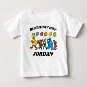 Sesame Street Pals   Birthday Boy Birthday Baby T-Shirt