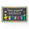 Sesame Street Pals Chalkboard Rainbow Birthday