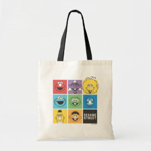 Sesame Street Pals   Color Blocks Tote Bag
