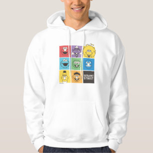 Sesame Street Pals   Colour Blocks Hoodie