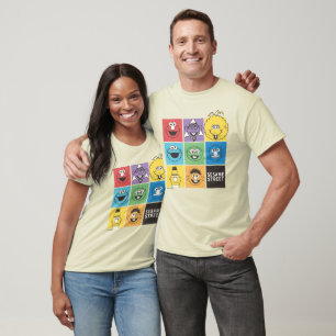 Sesame Street Pals   Colour Blocks T-Shirt