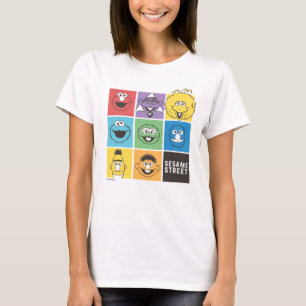 Sesame Street Pals Colour Blocks T-Shirt