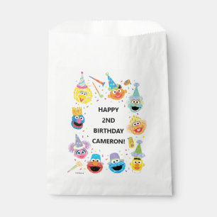 Sesame Street Pals Confetti Birthday Favour Bags