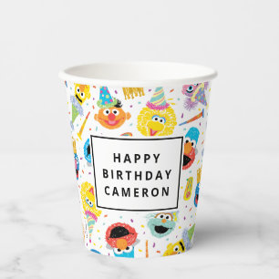 Sesame Street Pals Confetti Birthday Paper Cups
