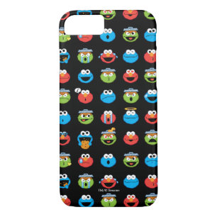 Sesame Street Pals Emoji Pattern iPhone 8/7 Case