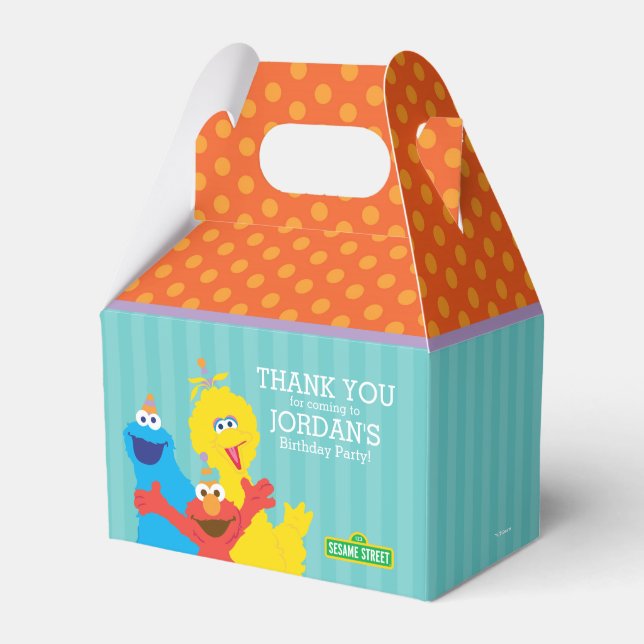 Sesame Street Pals Favour Box (Front Side)