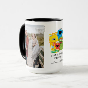 Sesame Street Pals Friends Forever - Photo Mug