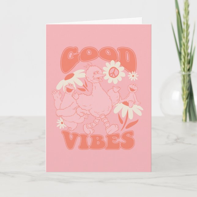Sesame Street Pals | Good Vibes Card (Front)