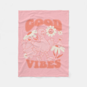 Sesame Street Pals Good Vibes Fleece Blanket